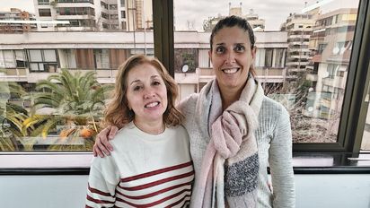 Silvia Muñoz y Leticia Bodelaci, de RateHawk.&nbsp;