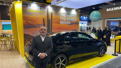 El CEO de Hertz México, Marcos Andueza.&nbsp;