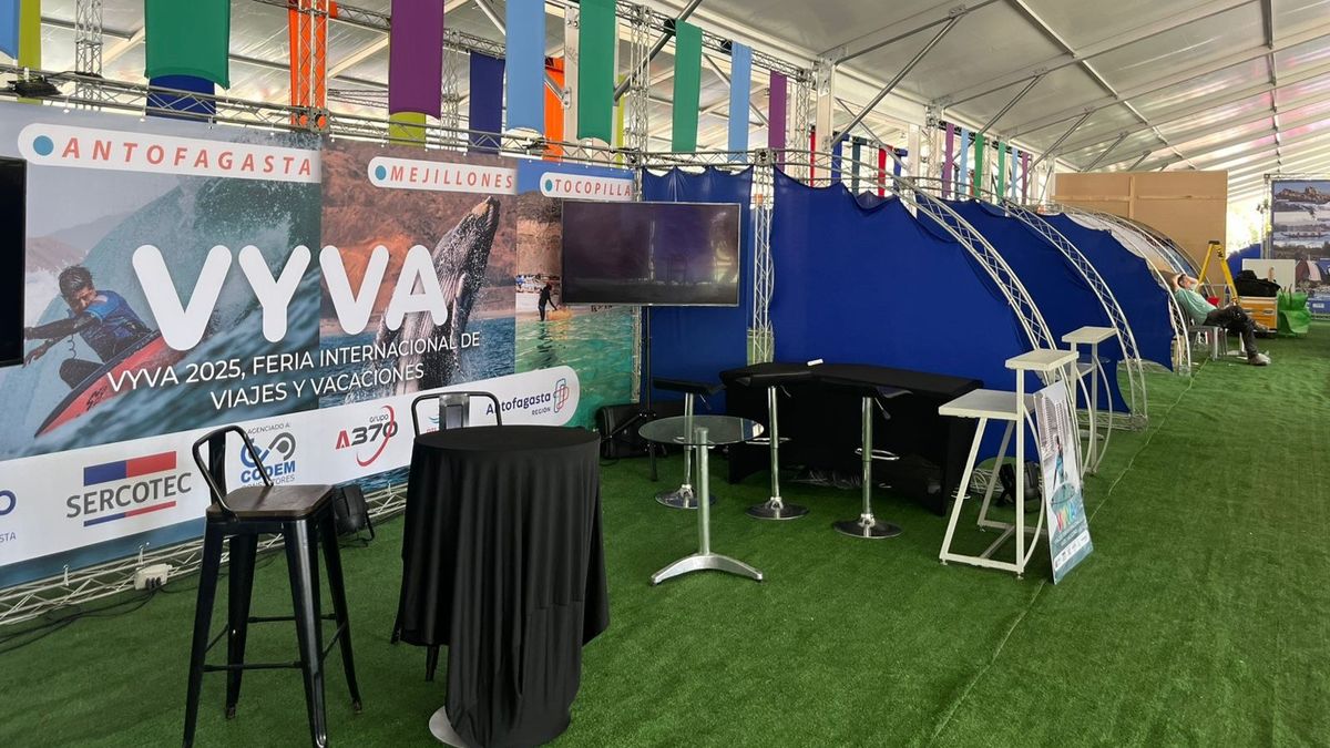 Preparativos de Feria VyVA. 