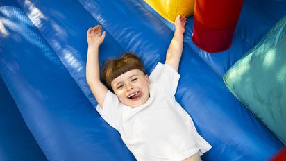 El inflable más grande de Latinoamérica está en Buenos Aires y es un plan ideal para el Día del Niño