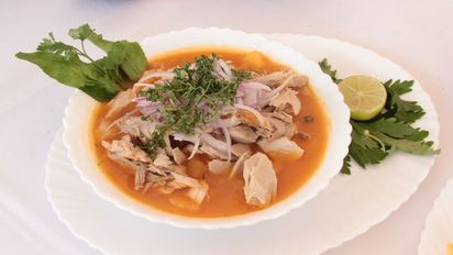 El encebollado, uno de los mejores platos de la gastronomía ecuatoriana.