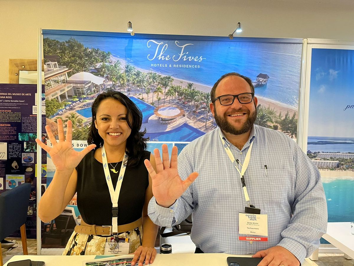 The Fives Hotels and Residences se hizo presente en Cancún Travel Mart 2022 para posicionarse dentro del mercado Latinoamericano.