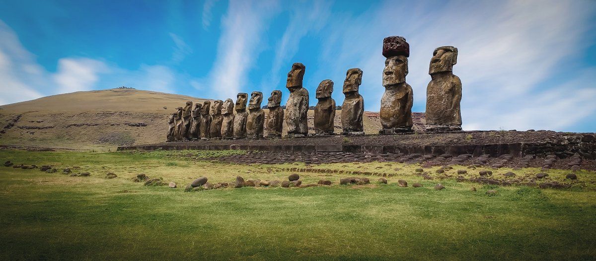 La apertura de Rapa Nui genera expectación entre los los turistas. 