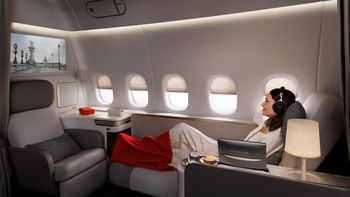 Un adelanto de La Première, la exclusiva cabina de Primera Clase de Air France.