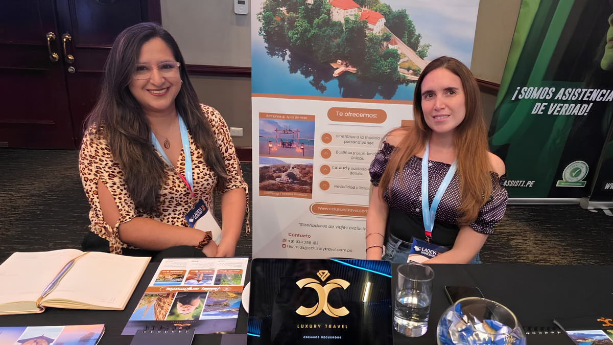 Cathy Sotelo y Marilú Carrión, de&nbsp;C&C Luxury Travel.