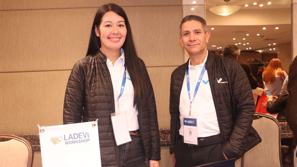 Equipo de Turismo al Vuelo en el marco del Ladevi Workshop.