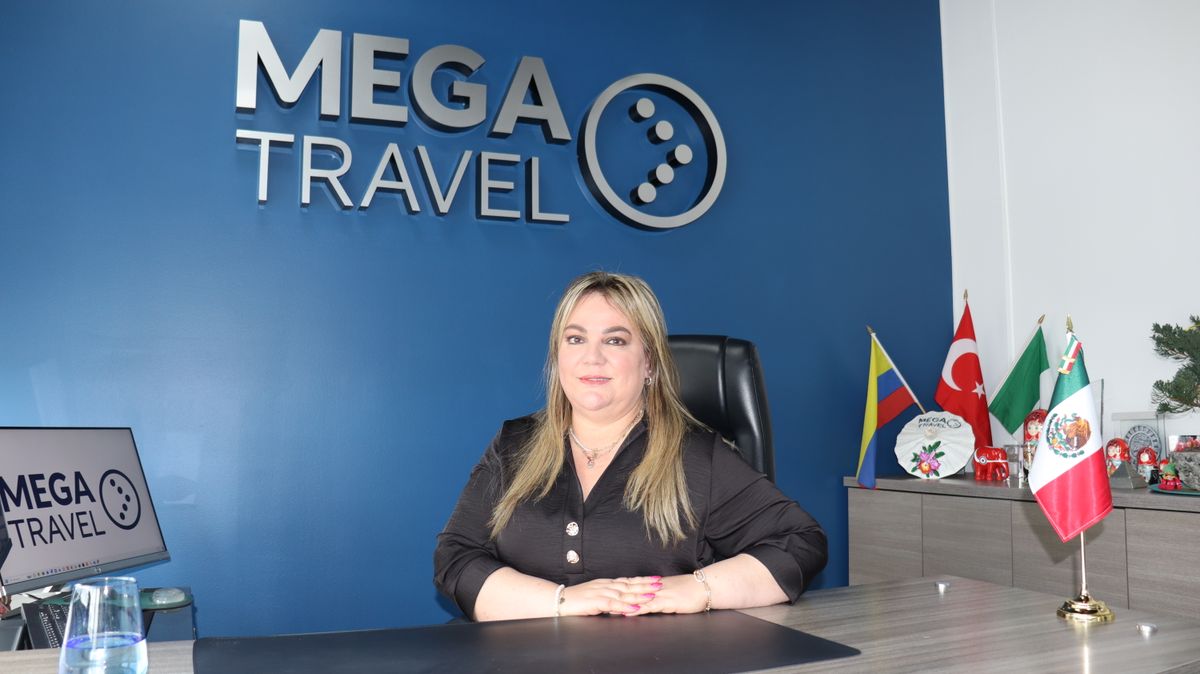 Katya Mendizabal, gerente general de Mega Travel Colombia.