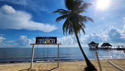 Hopkins, encantador pueblo de pescadores en las orillas del mar Caribe.