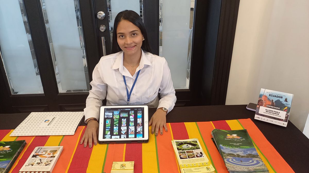 Allison Reyes, de Hotel Campestre Café Café. Allison Reyes, de Hotel Campestre Café Café.