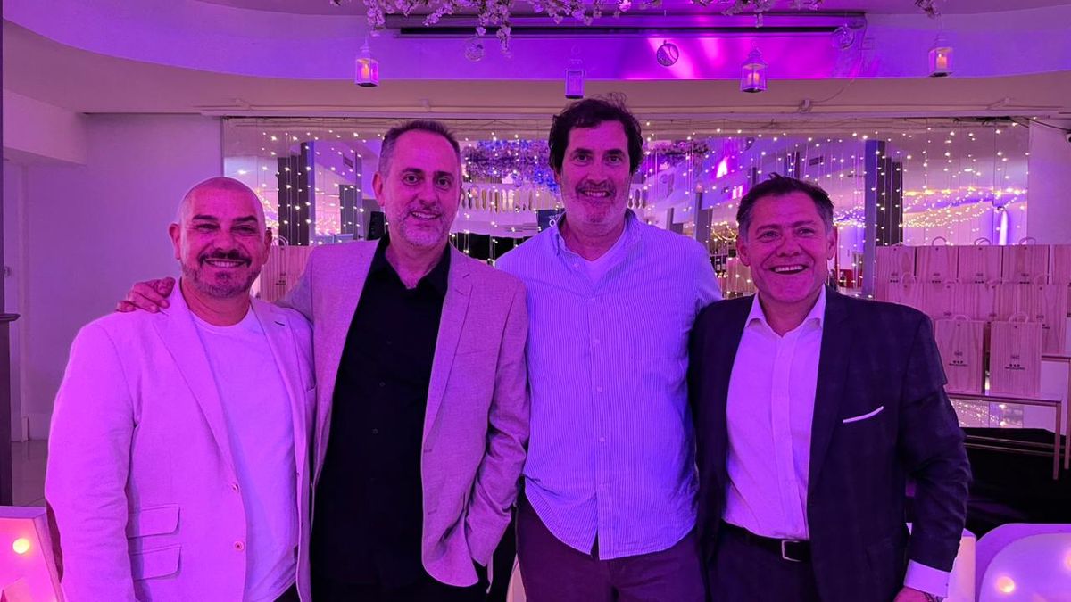 Marcelo Costa, director comercial de Latinoamérica de Grupo GEA; Martín Maluendez, gerente comercial de Trayecto Uno; Gabriel Bernhaut, presidente de Trayecto Uno; y Marcelo Capdevila, presidente de Latinoamérica de Grupo GEA.