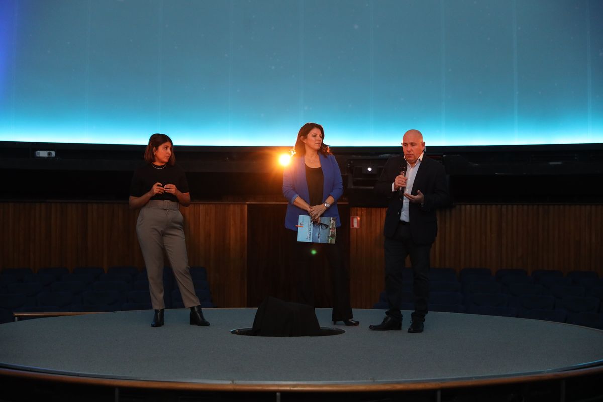 Cecilia Pavia y Gustavo Sastre.