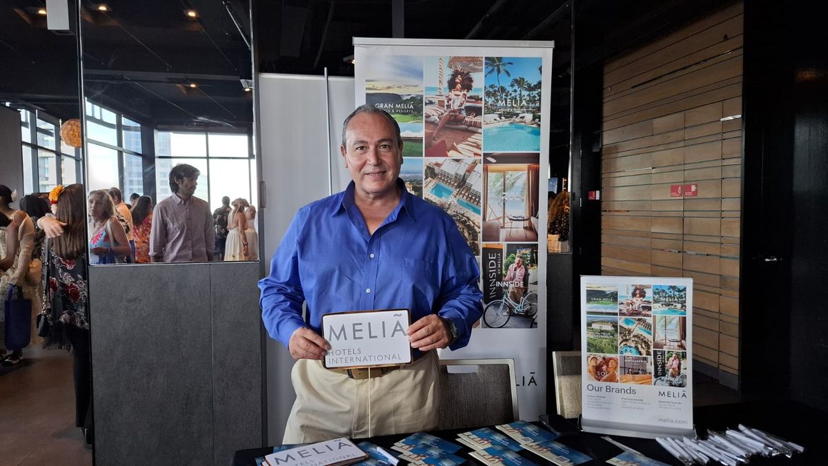 Hernán Parra, de Meliá Hotels International. 