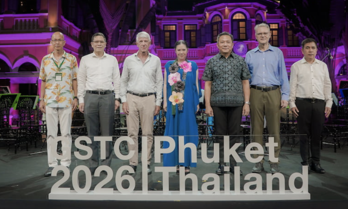 Representantes de GSTC y de las autoridades de Tailandia durante la convención anual del organismo en 2026.