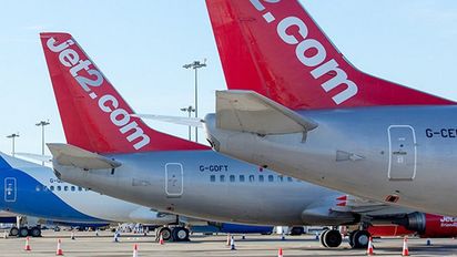 Aviones de Jet2.com.