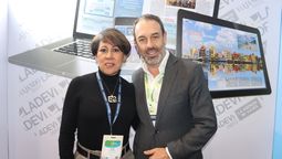 Olga Contreras, gerente comercial para México y Juan Francisco Muñoz, Head de Travel Sellers para la región Norte de Latinoamérica de Amadeus.