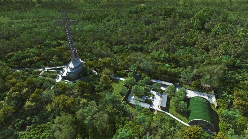 Naturaleza y religión es lo que podemos encontrar en el Parque Temático de la Cruz, en Misiones.