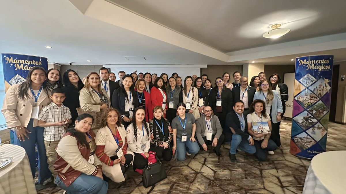Capacitación de Disney Destinations durante el Ladevi Workshop Bogotá.