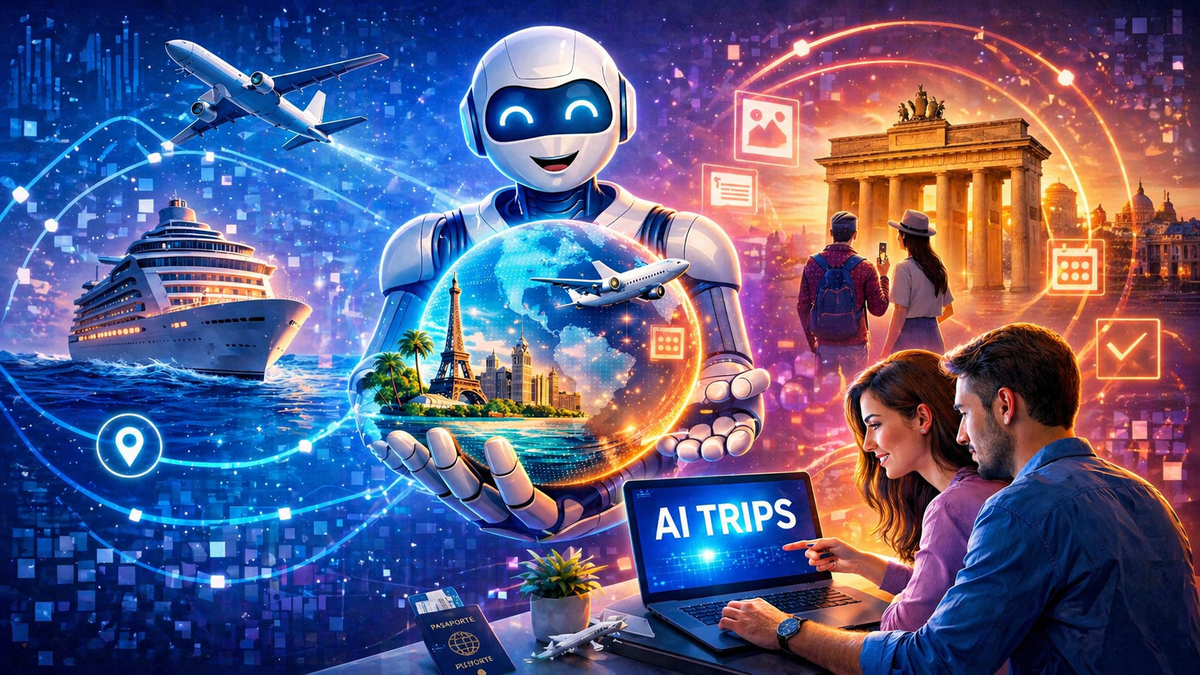 La inteligencia artificial marca nuevas tendencias en la planificación de viajes personalizados y multidestino.