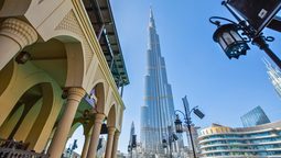 Burj Khalifa, el edificio más alto del mundo.