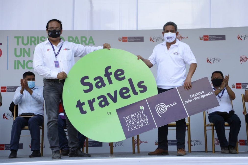 Mincetur entregó el sello Safe Travels al destino turístico Jaén-San Ignacio - Ladevi Medios y Soluciones Mincetur entregó el sello Safe Travels al destino turístico Jaén-San Ignacio