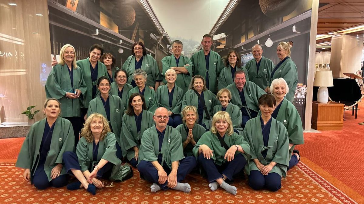 El grupo que viajó a Corea y Japón con King Midas.