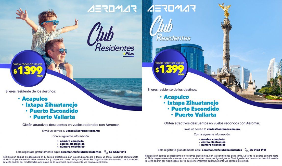 El nuevo Club de Residentes de Aeromar.