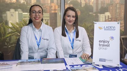 Equipo del Enjoy Travel Group en el marco del Ladevi Workshop.