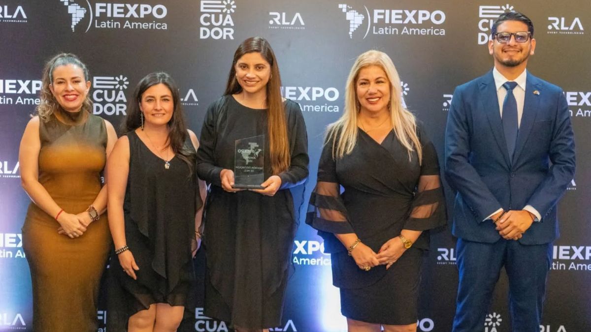 Ecuador obtuvo el galardón Fiexpo Award a la Mejor Gestión de País.