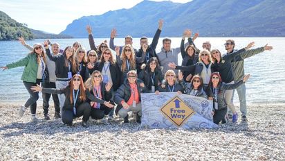 Master Free Way, una iniciativa que celebró su segunda edición en Bariloche.&nbsp;