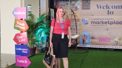María Gabriela Ivancich, responsable de Producto Caribe y América en Aero, en el marco del Caribbean Travel Marketplace.