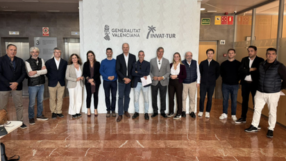 Representantes de HOSBEC y AEHCOS.