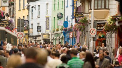 Galway se caracteriza por su animada vida cultural.
