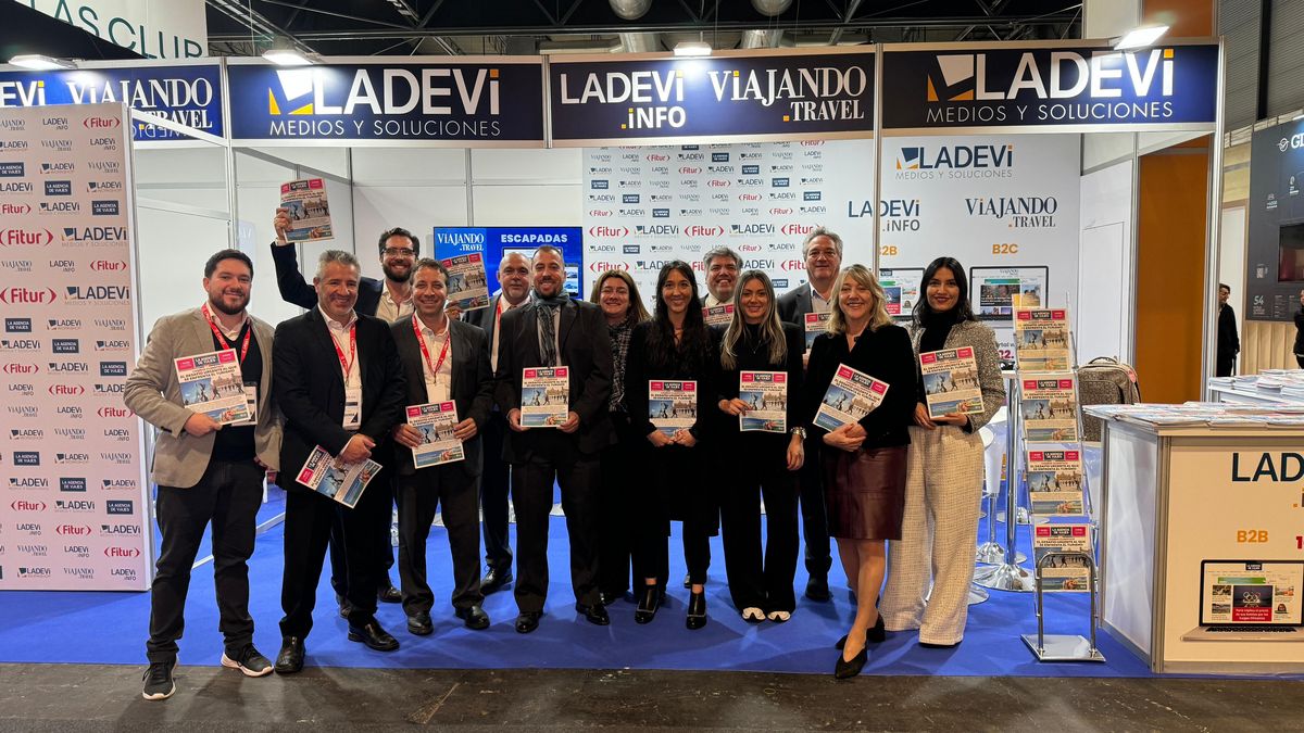 El equipo de Ladevi, presente en Fitur 2024.