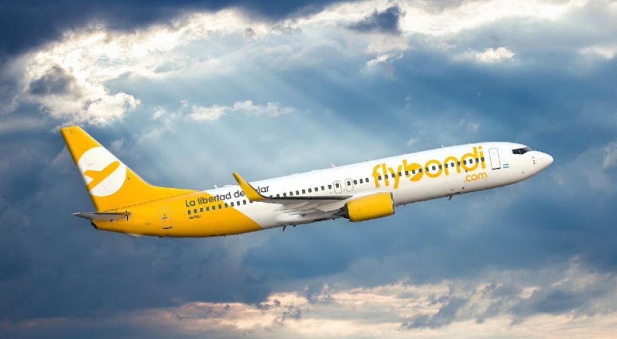 Flybondi permite cambios de fecha y de horario, hasta 48 horas antes del vuelo sin abonar una penalidad