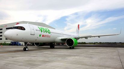 Viva Aerobus presentó sus números de tráfico de pasajeros.