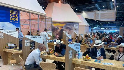 Ecuador busca posicionarse como destino turístico ambiental sostenible durante Fitur.