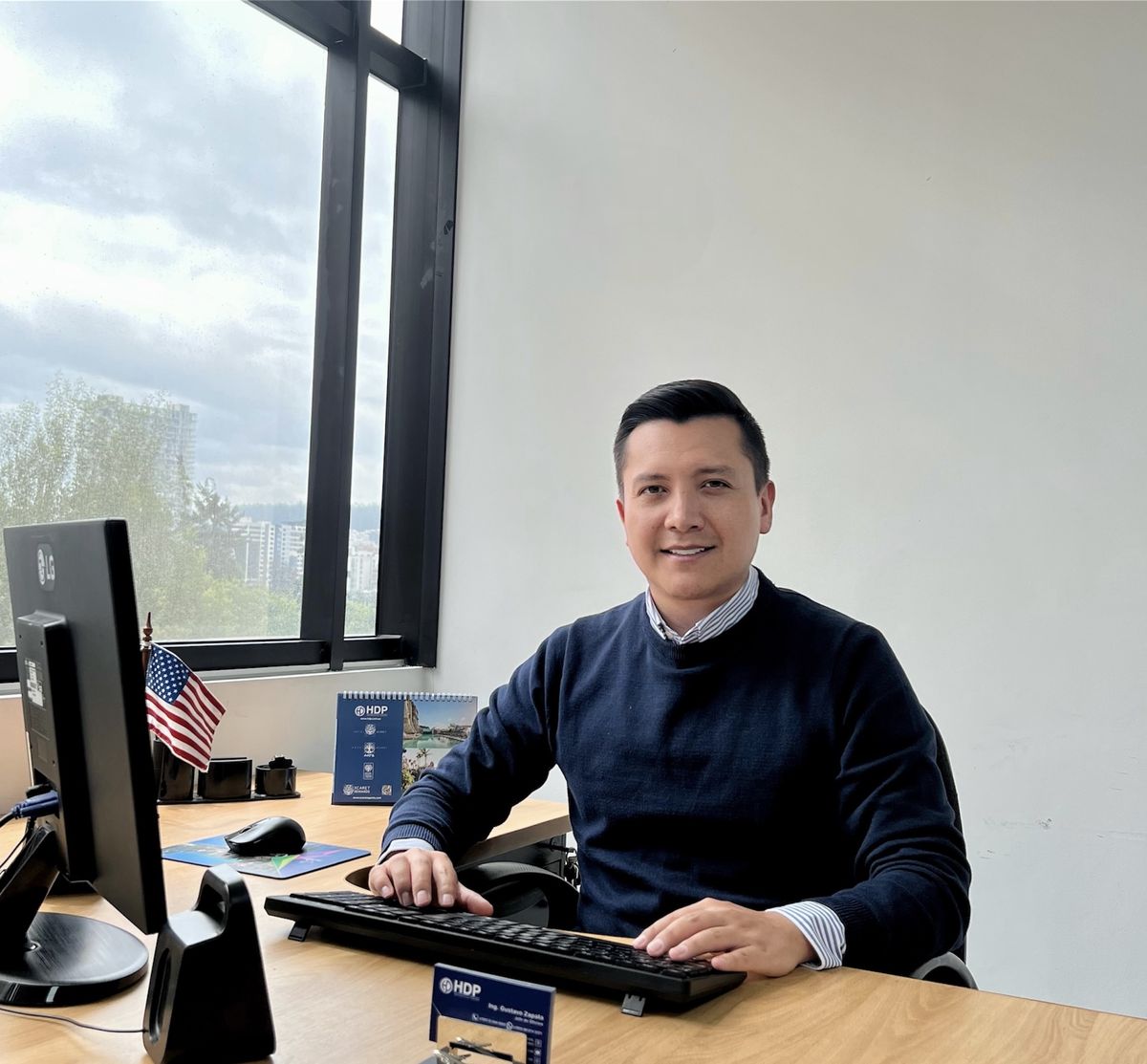 Gustavo Zapata, jefe de oficina de HDP Representaciones Quito. - Ladevi Medios y Soluciones Gustavo Zapata, jefe de oficina de HDP Representaciones Quito.