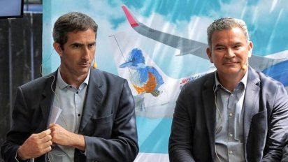 Gonzalo Pérez Corral y Estuardo Ortiz dieron precisiones del retorno de los vuelos.