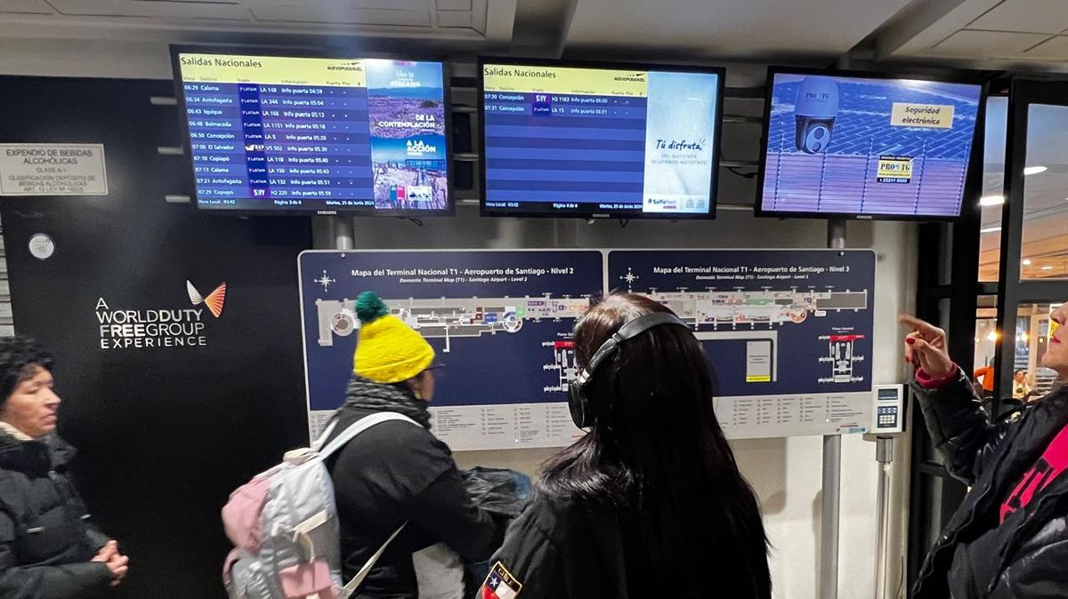Aeropuerto de Santiago proyecta 465 mil pasajeros internacionales y 508 de carácter nacional en vacaciones de invierno. - Ladevi Medios y Soluciones Aeropuerto de Santiago proyecta 465 mil pasajeros internacionales y 508 de carácter nacional en vacaciones de invierno.