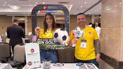 Natalia Pinzón y Jhon Jairo Celis, Grupos Travel.