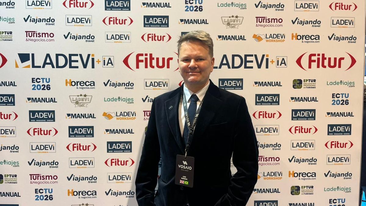 Lino Barzoni, Head of Sales de Vosaio Travel Group para Sudamérica y México.