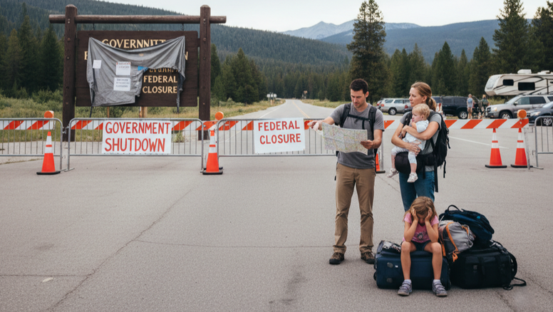 Sin aprobación presupuestaria, el turismo en Estados Unidos se ve en jaque por el cierre del gobierno.&nbsp;