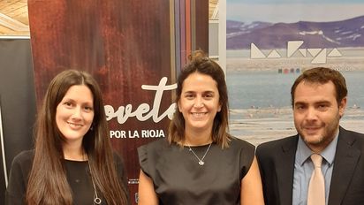La Rioja en ECTU 2022: Florencia Roldán, Dolores Sullair y Francisco Sarkis.