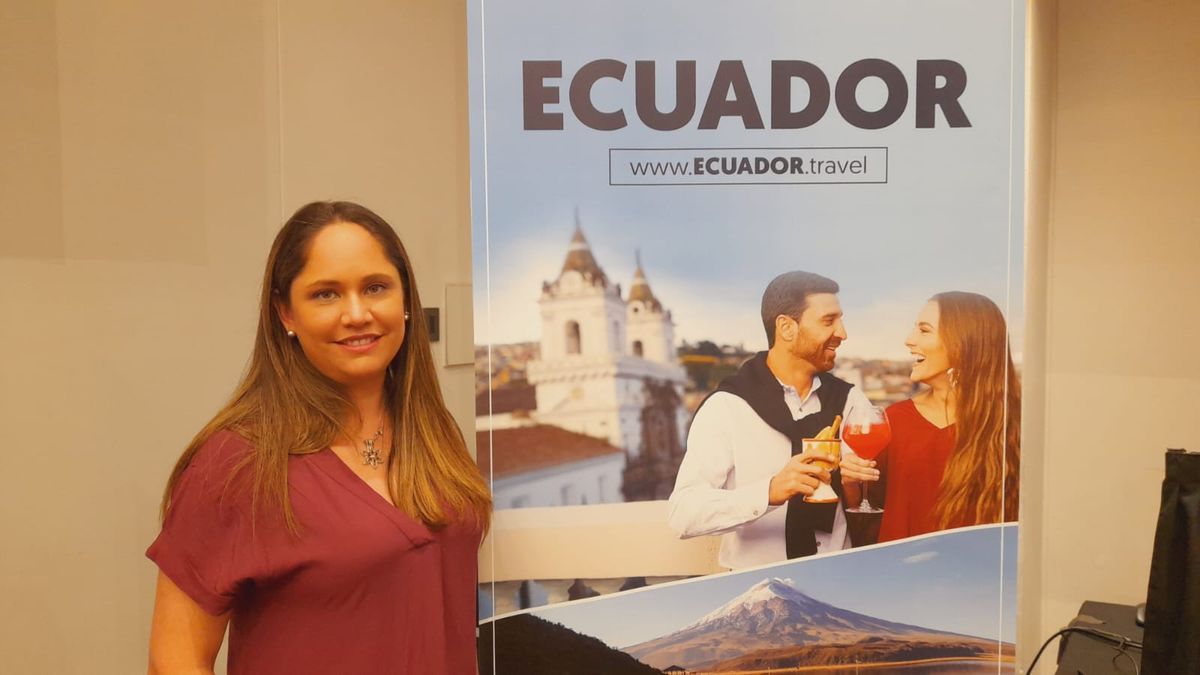 Ana Ontaneda es analista de mercados internacionales del Ministerio de Turismo de Ecuador y encabezó la gira por Argentina, Chile, México y Brasil.