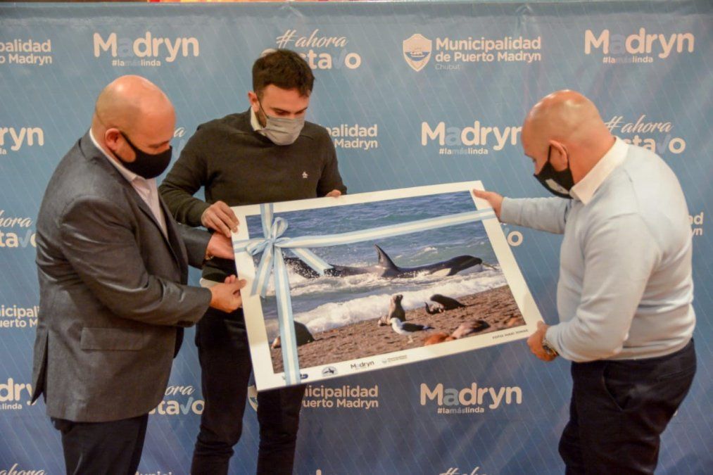 “Tenemos que abrir a Puerto Madryn al mundo. Contarán con el apoyo del Estado nacional”, dijo Matías Lammens.