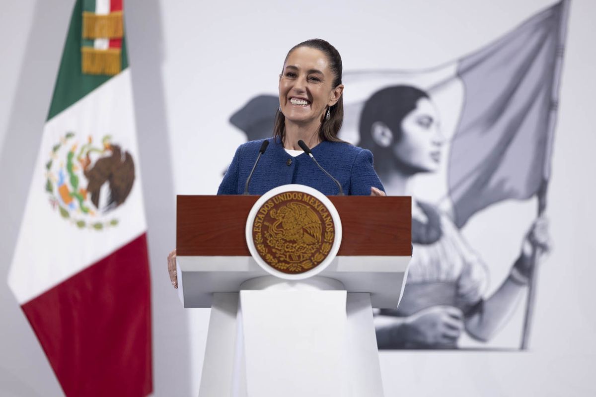 Claudia Sheinbaum es la presidenta de México.