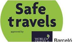 Sello de seguridad en los hoteles de México.