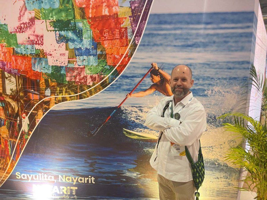 Riviera Nayarit es un destino atractivo para el mercado europeo y sudamericano: Richard Zarkin, director de Relaciones Públicas.