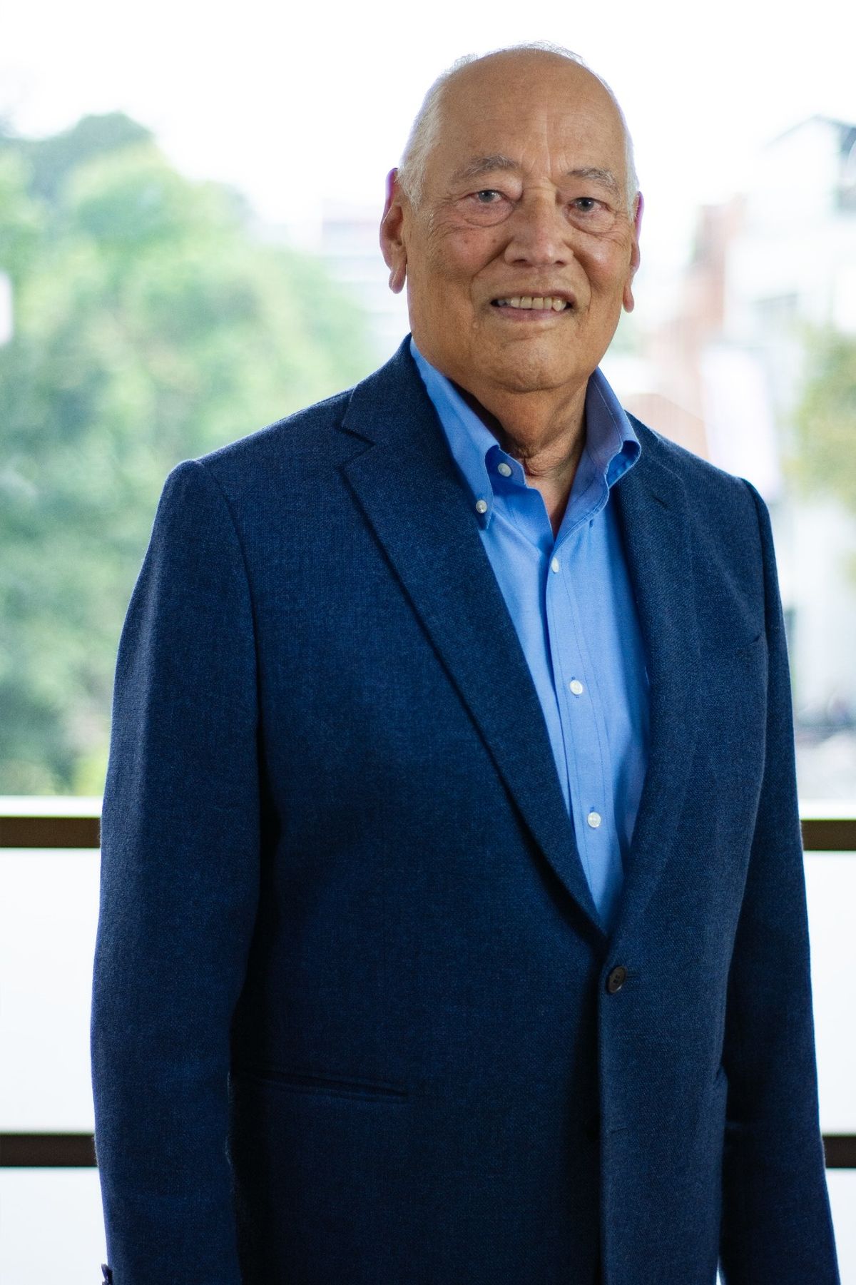 Hugo Vélez, fundando de Panamericana de Viajes.&nbsp;