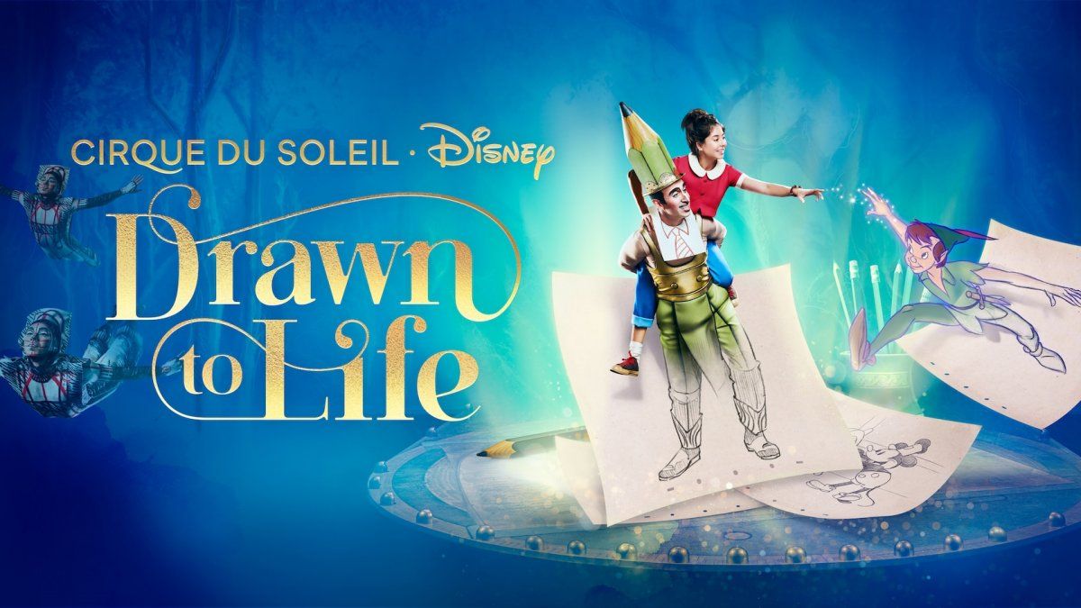 “Drawn to Life” by Cirque Du Soleil & Disney.